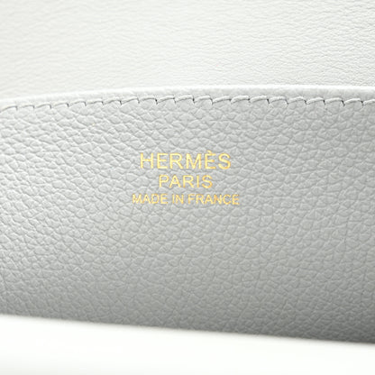 Hermes Evercolor Halzan 25 Bleu Pale 6 of 10