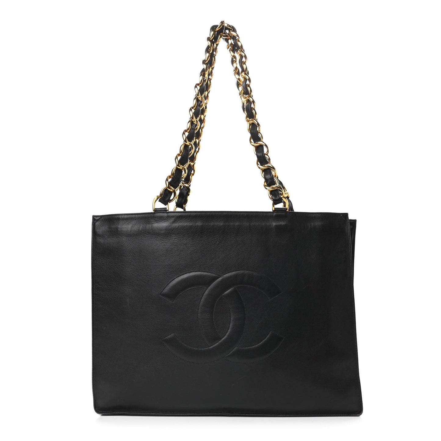 Lambskin CC Tote Black