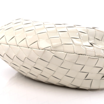 Bottega Veneta Patent Nappa Intrecciato Mini Jodie White 8 of 12
