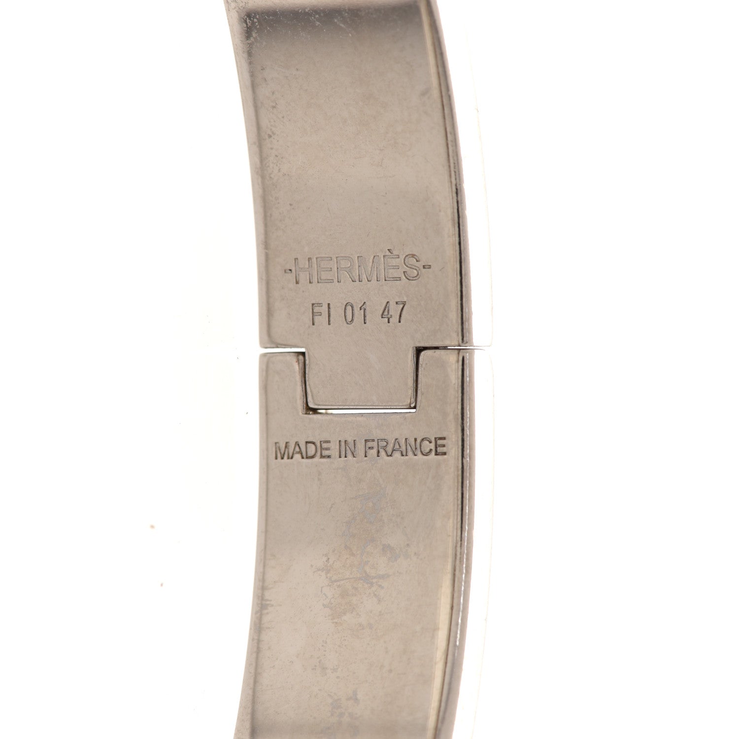 Hermes Enamel Narrow Clic Clac H Bracelet PM Bourgogne 4 of 5