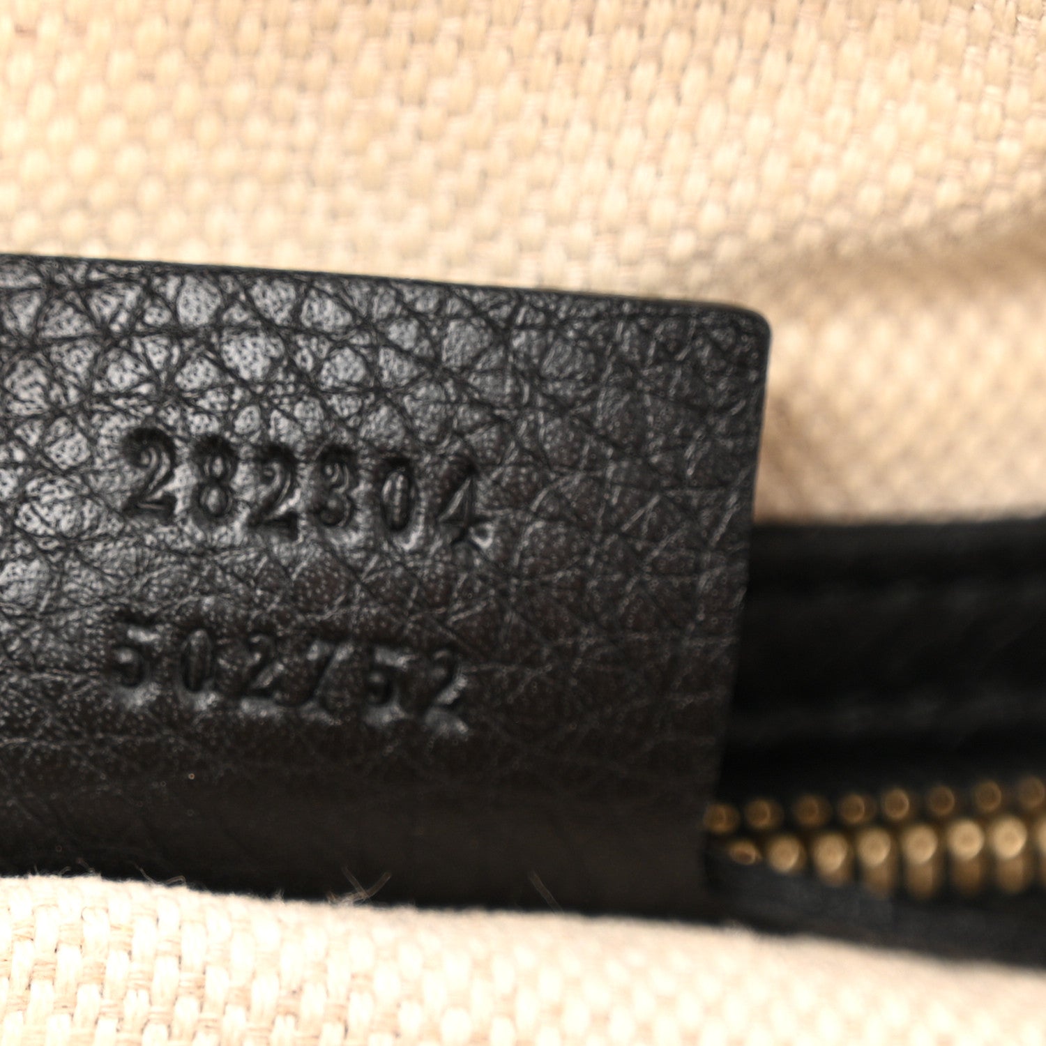 Gucci Pebbled Calfskin Soho Hobo Black 8 of 10