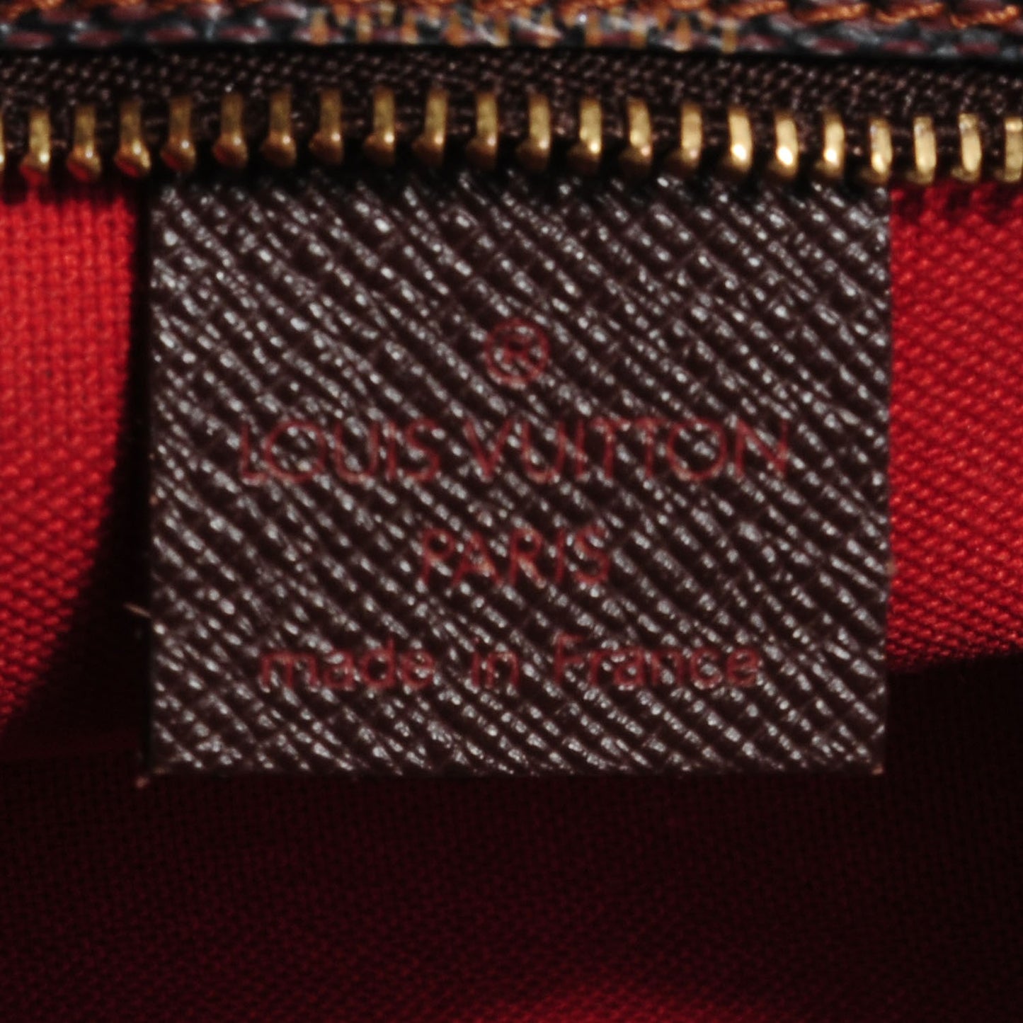 Damier Ebene Trousse Makeup Bag Pochette