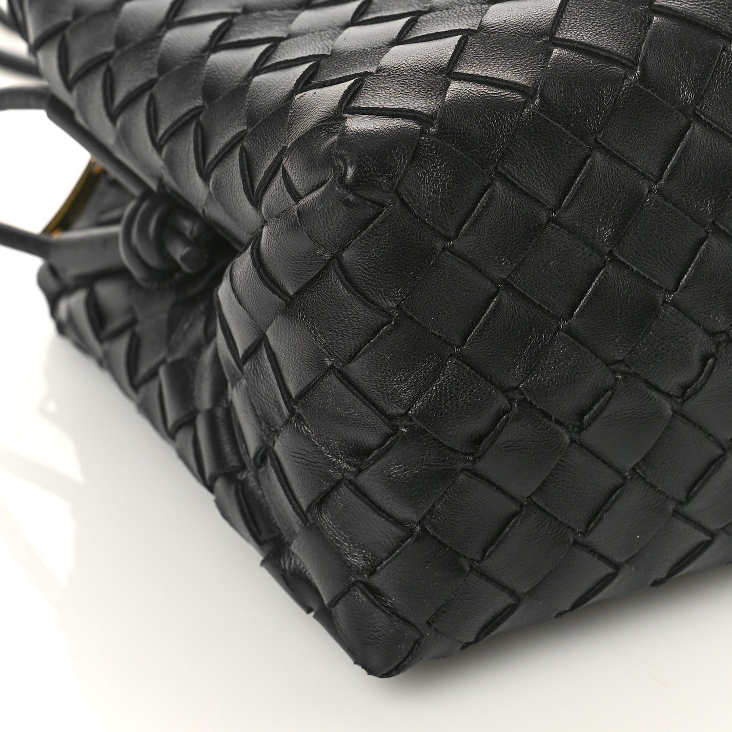 Bottega Veneta Nappa Intrecciato Small Loop Camera Bag Black 7 of 8