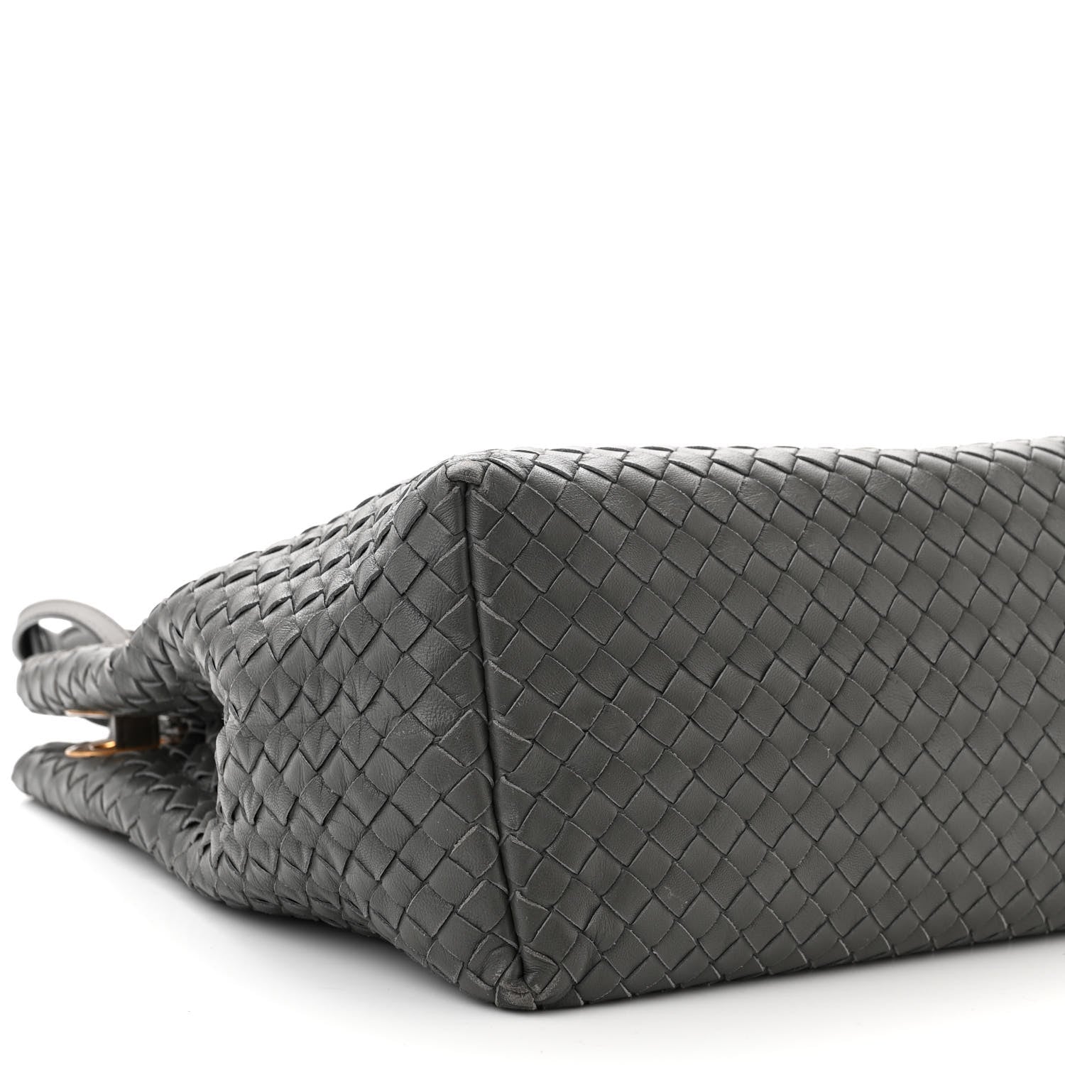 Bottega Veneta Nappa Intrecciato Medium Garda Bag Light Grey 9 of 12