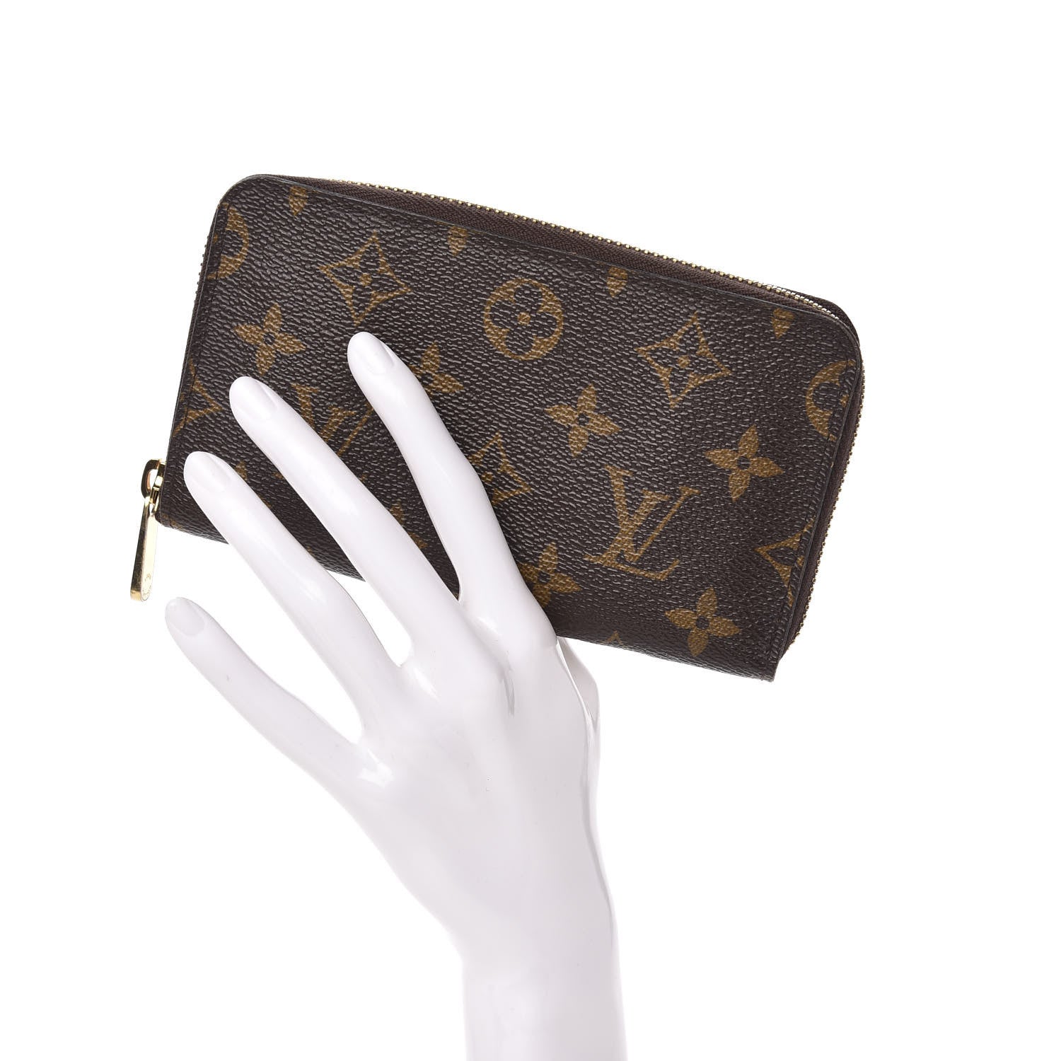 Louis Vuitton Monogram Zippy Compact Wallet 2 of 8