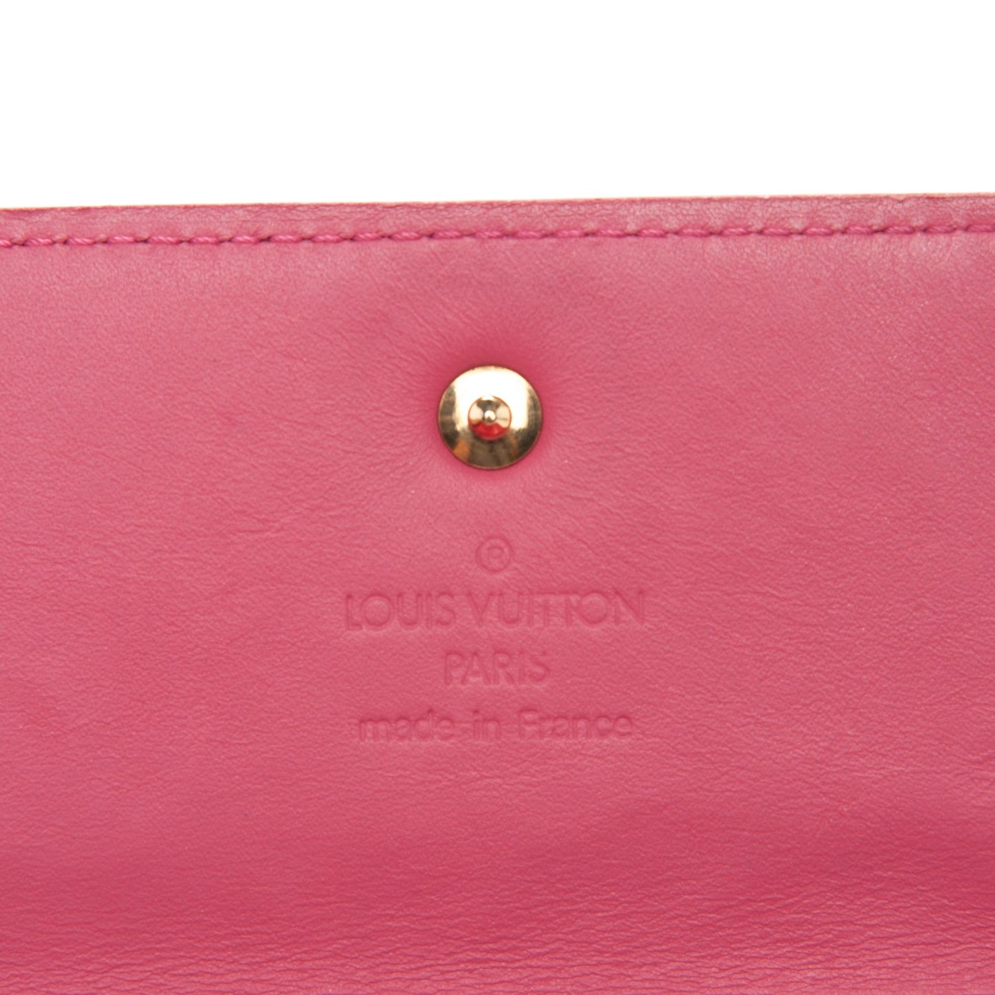 Vernis Porte Tresor International Wallet Framboise