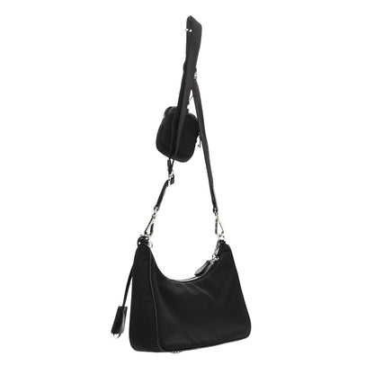 Prada Nylon Re-Edition 2005 Shoulder Bag Black 3 of 10