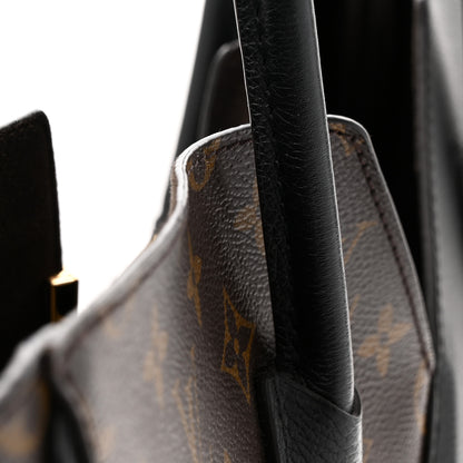 Louis Vuitton Calfskin Monogram Kimono Tote Black 11 of 12