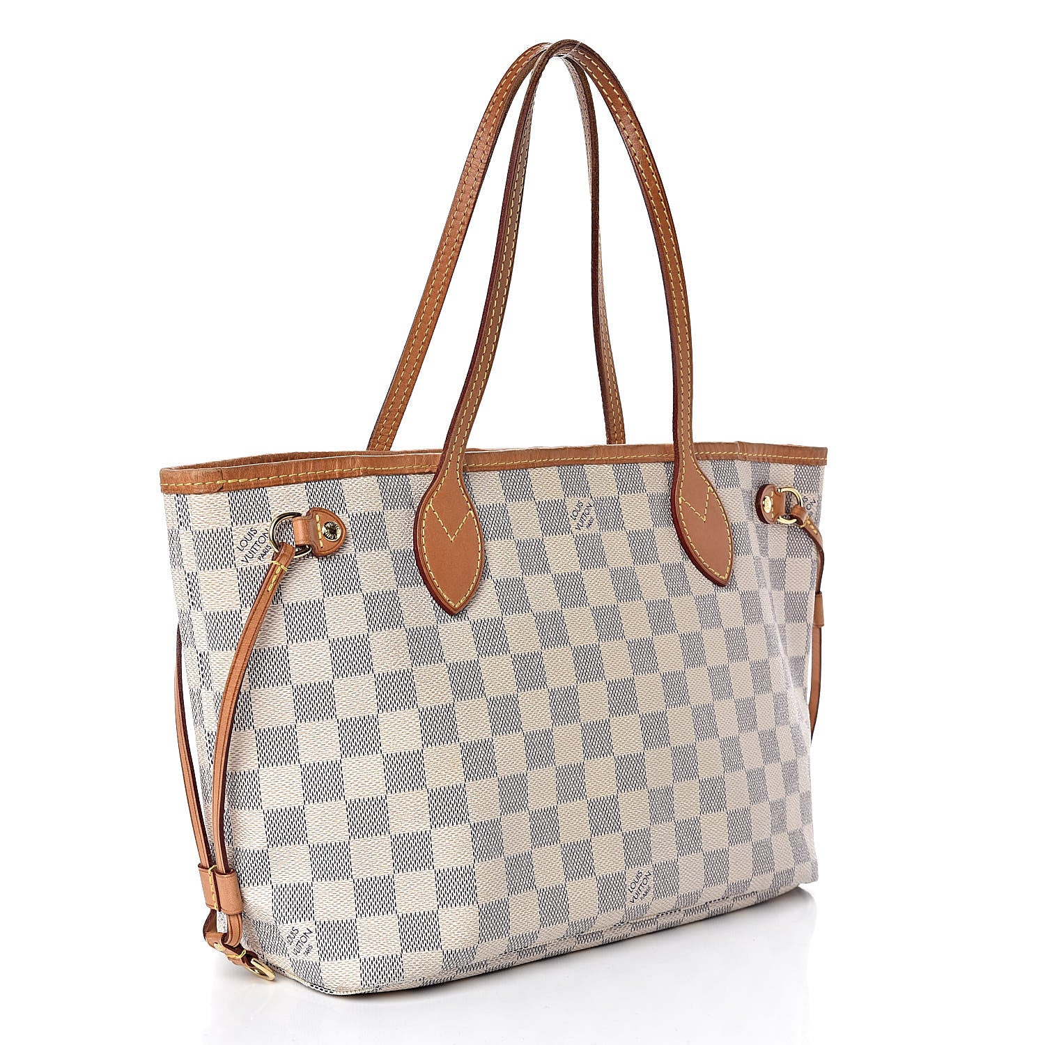 Louis Vuitton Damier Azur Neverfull PM 3 of 12
