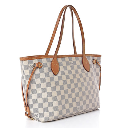 Louis Vuitton Damier Azur Neverfull PM 3 of 12