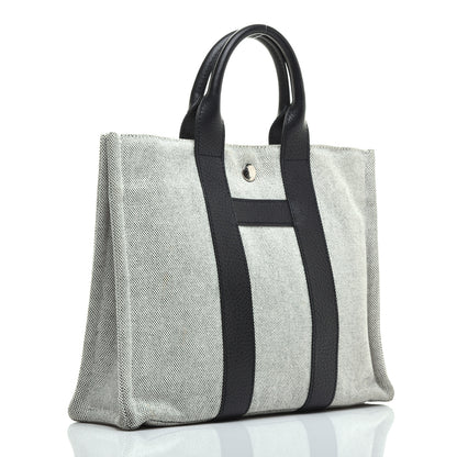 Hermes Buffle Skipper Toile Tote Black 3 of 8