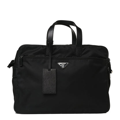Prada Tessuto Nylon Briefcase Black 1 of 16