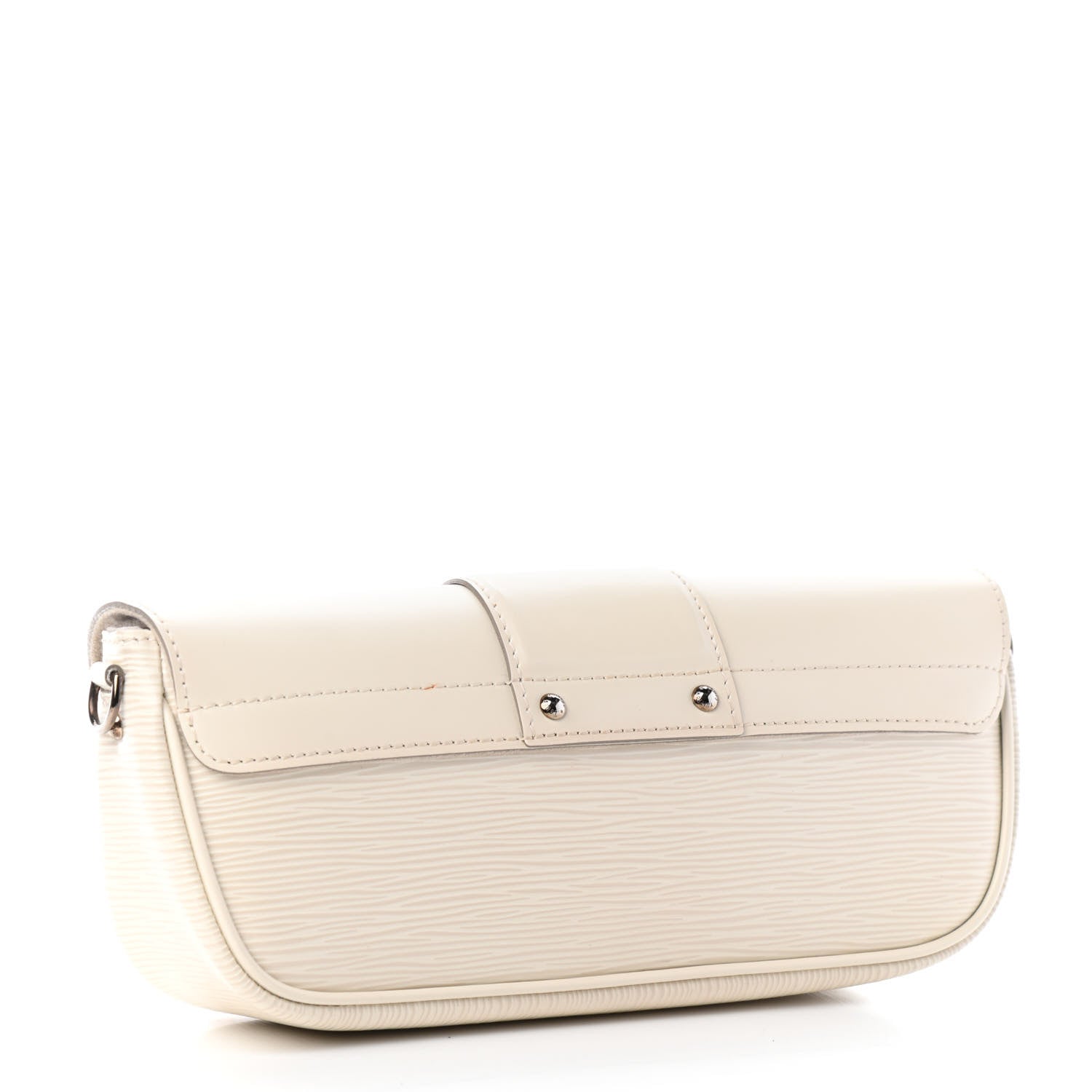 Louis Vuitton Epi Montaigne Clutch Ivory 2 of 6
