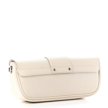 Louis Vuitton Epi Montaigne Clutch Ivory 2 of 6
