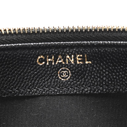Chanel Caviar Quilted Small Vintage Mademoiselle Clutch With Chain Black 6 of 10