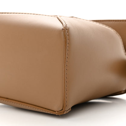 Loewe X SUNA FUJITA Satin Calfskin Mini Lemur Puzzle Edge Bag Brown 9 of 12