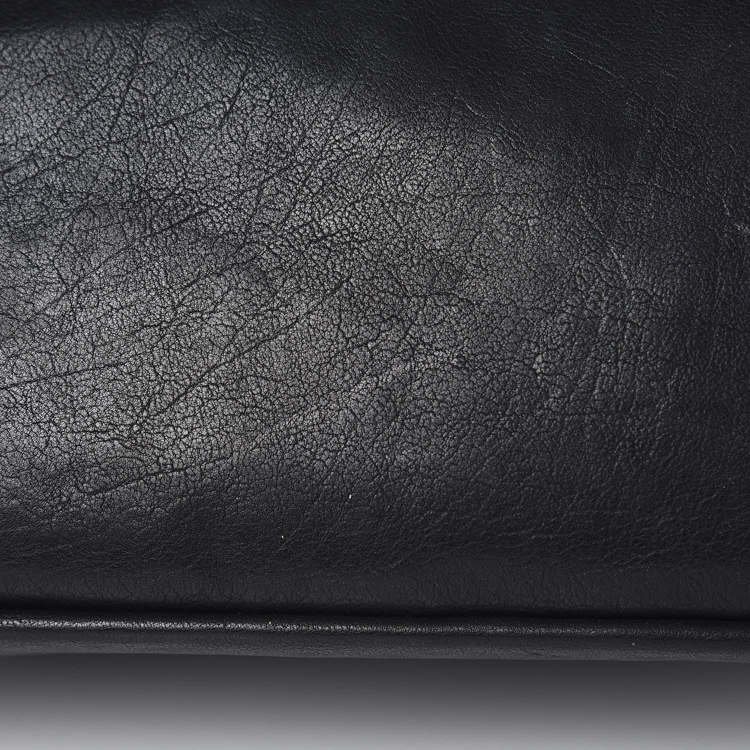 Chanel Calfskin Diamond Stitch Accordion Flap Black 13 of 14