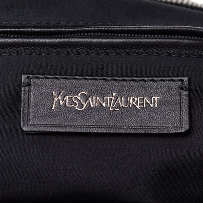 Saint Laurent Textured Patent Medium Easy Y Bag Black 6 of 12