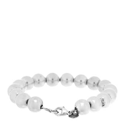Tiffany Sterling Silver 10mm HardWear Ball Bracelet 2 of 3