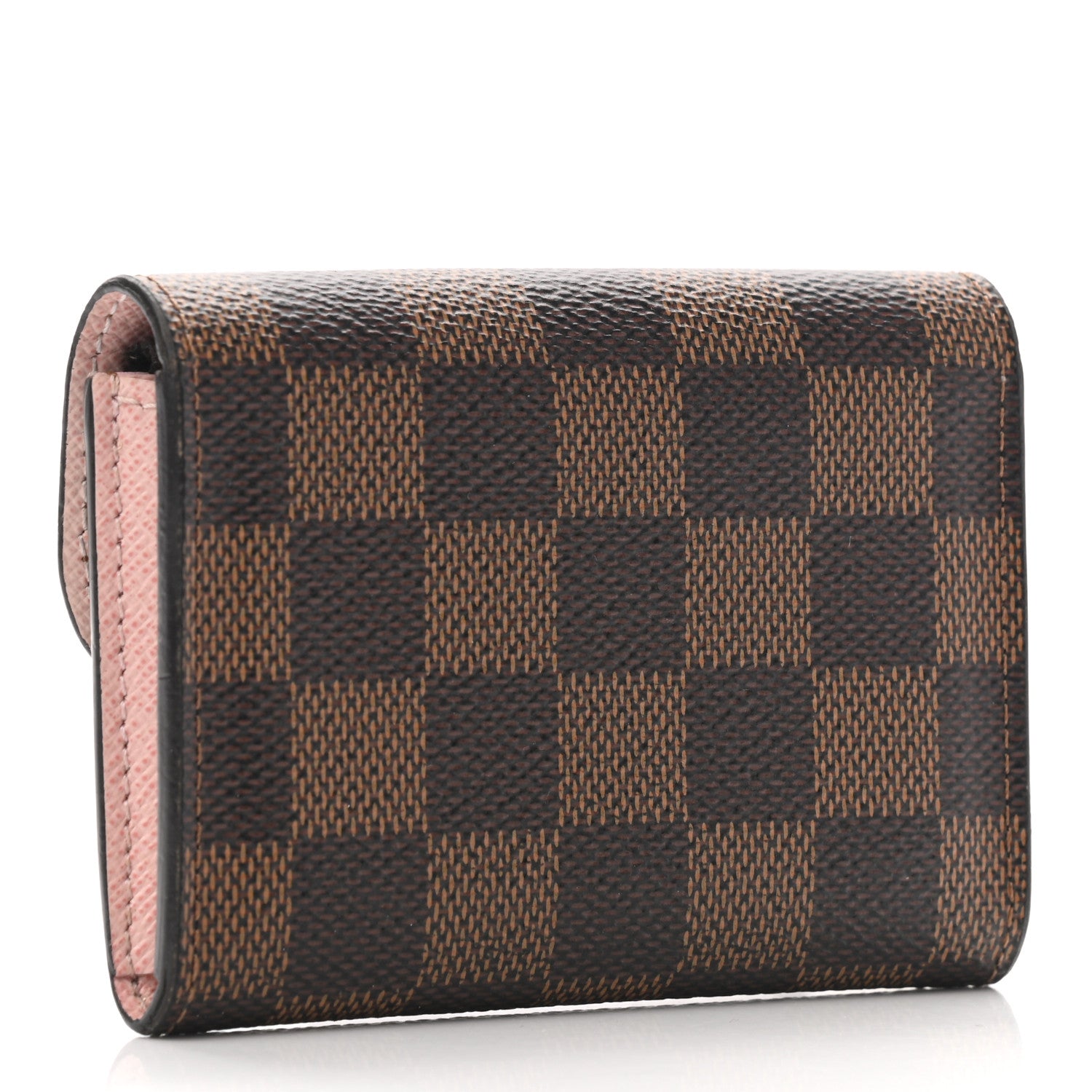 Louis Vuitton Damier Ebene Rosalie Coin Purse Rose Ballerine 3 of 6