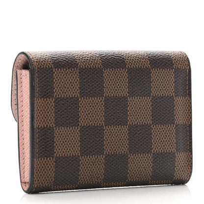 Louis Vuitton Damier Ebene Rosalie Coin Purse Rose Ballerine 3 of 6