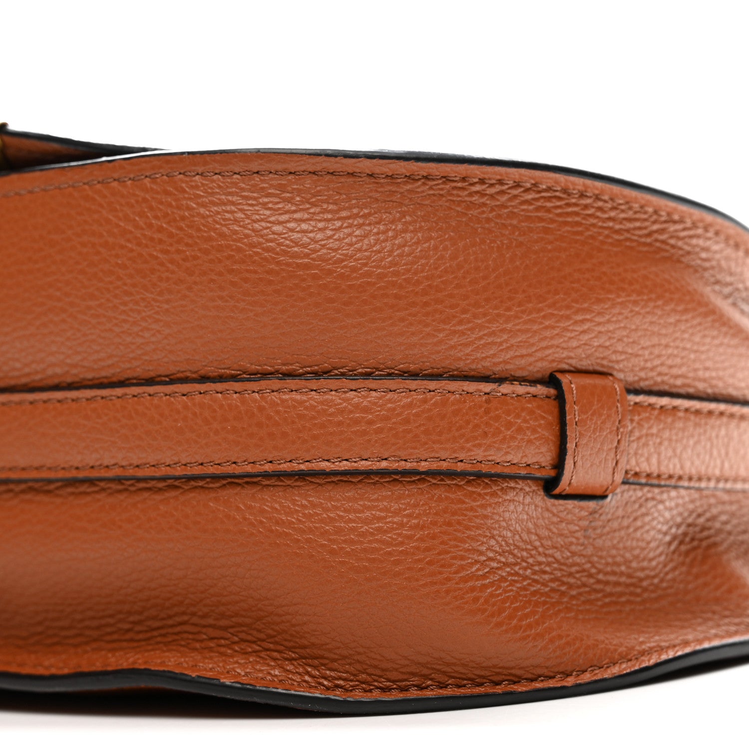 Chloe Calfskin Medium Marcie Round Crossbody Bag Tan 10 of 13
