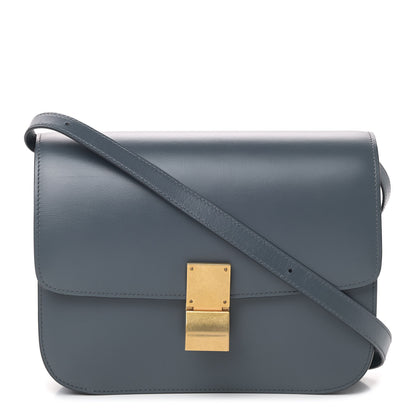 Celine Box Calfskin Medium Classic Box Flap Bag Slate 1 of 5
