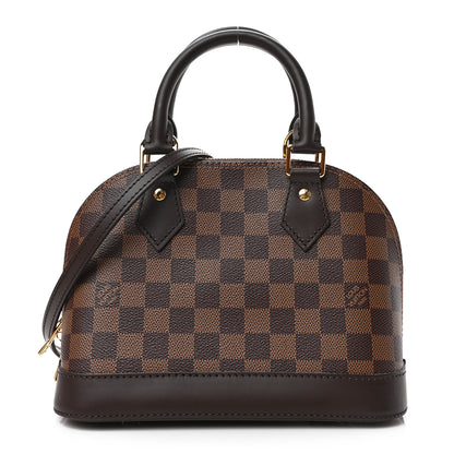Louis Vuitton Damier Ebene Alma BB 1 of 8