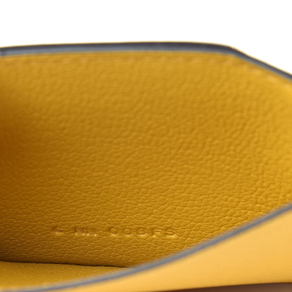 Hermes Epsom Evercolor Les Petits Chevaux Card Holder Ambre Brique Rouge H Rose Ete 7 of 8