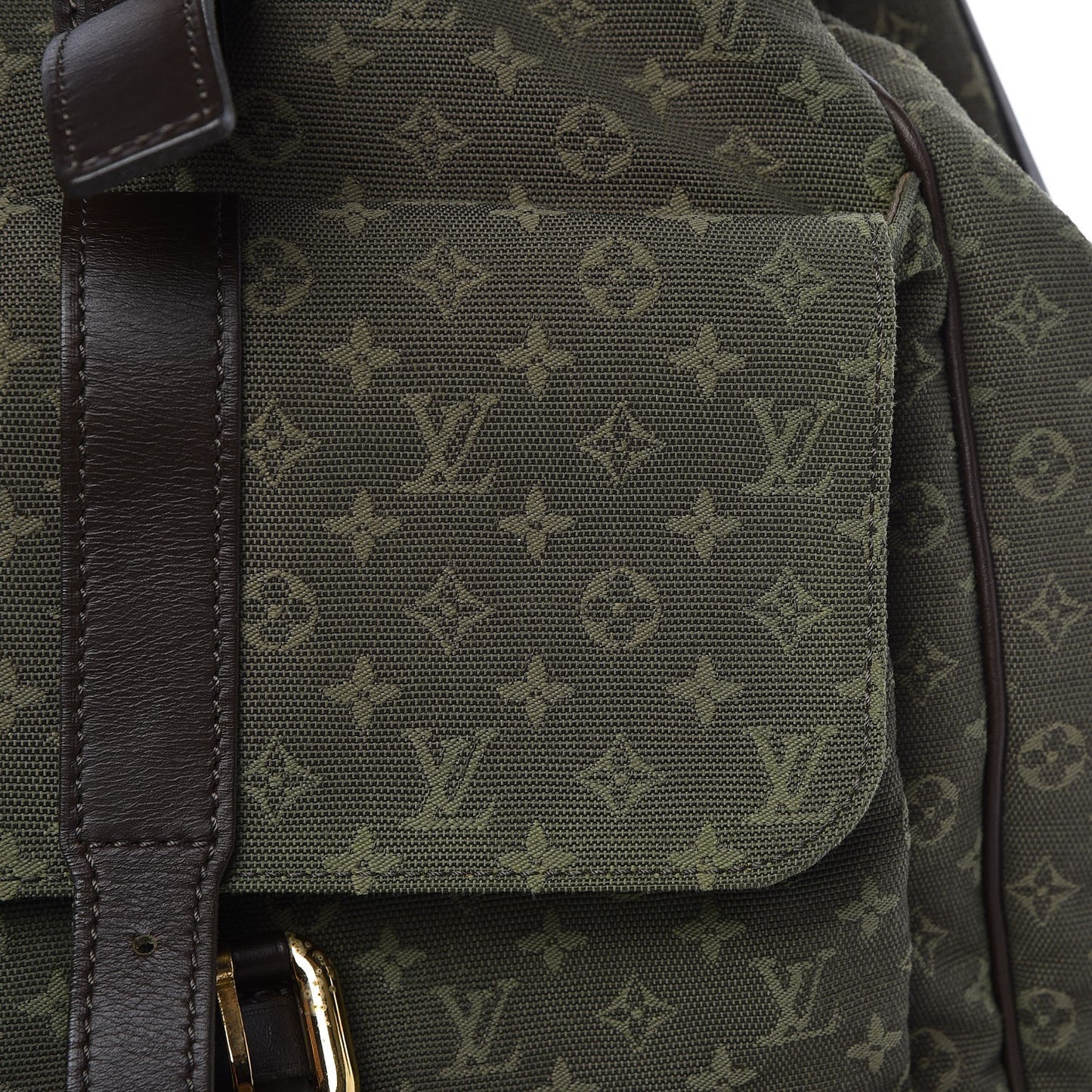 Mini Lin Monogram Louise Kaki