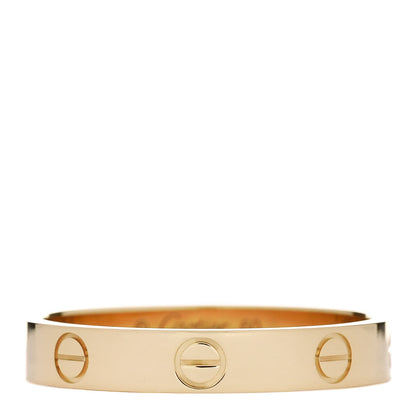 Cartier 18K Yellow Gold 3.5mm LOVE Wedding Band Ring 60 9.25 1 of 4