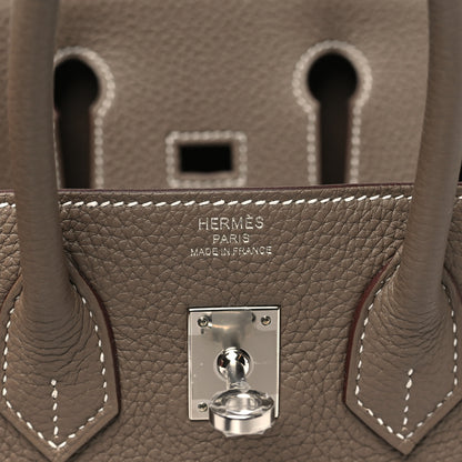Hermes Togo Birkin 25 Etoupe 6 of 11