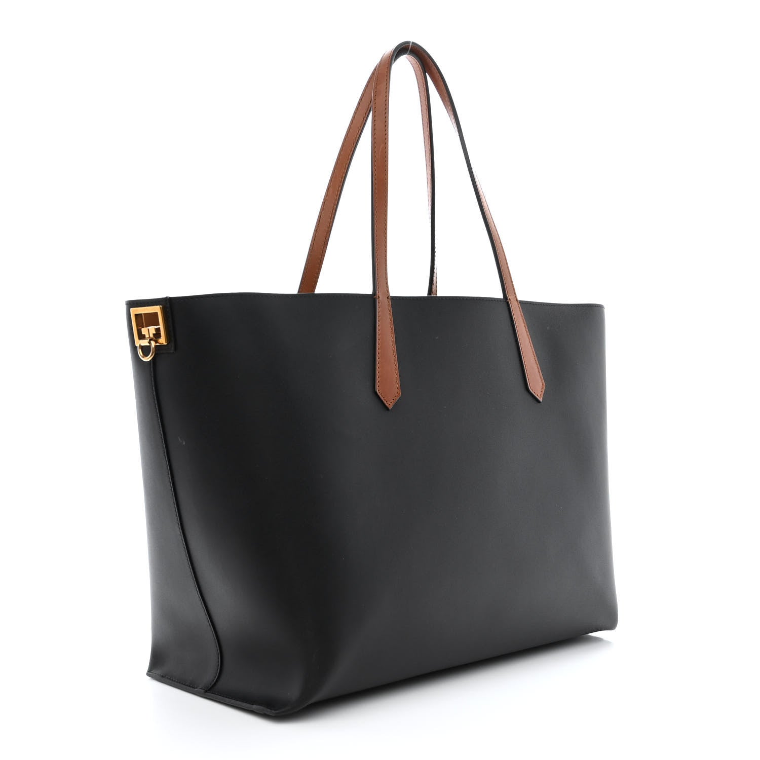 Givenchy Calfskin Medium GV Shopper Tote Black 3 of 9