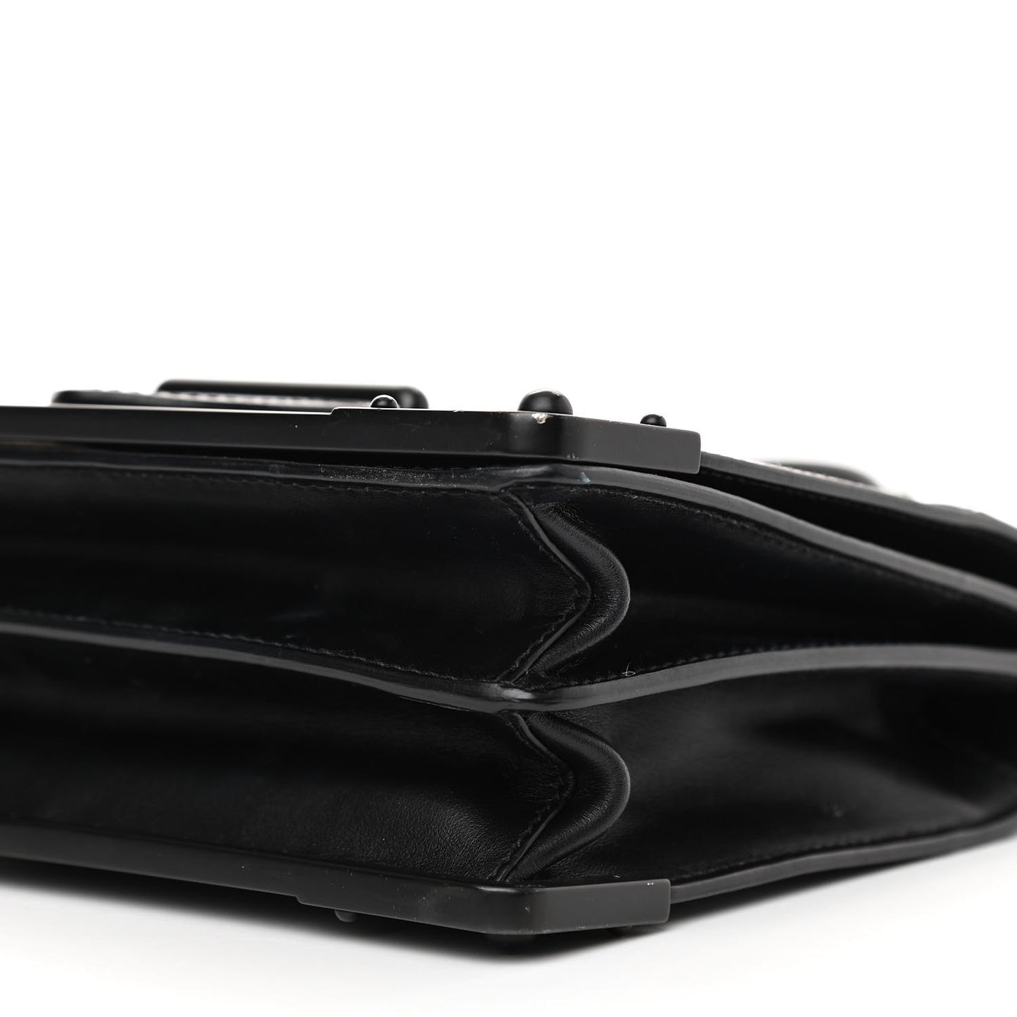 City Calfskin Saffiano Cahier Bag Black