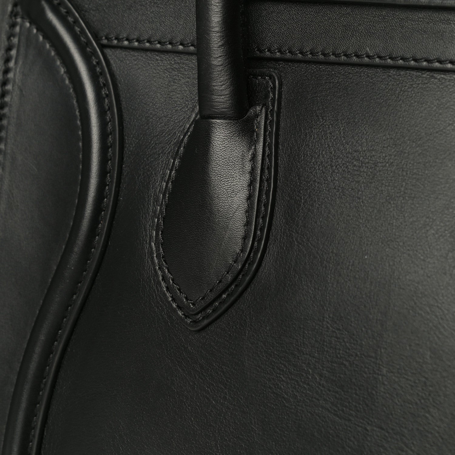 Celine Smooth Calfskin Mini Luggage Black 23 of 30