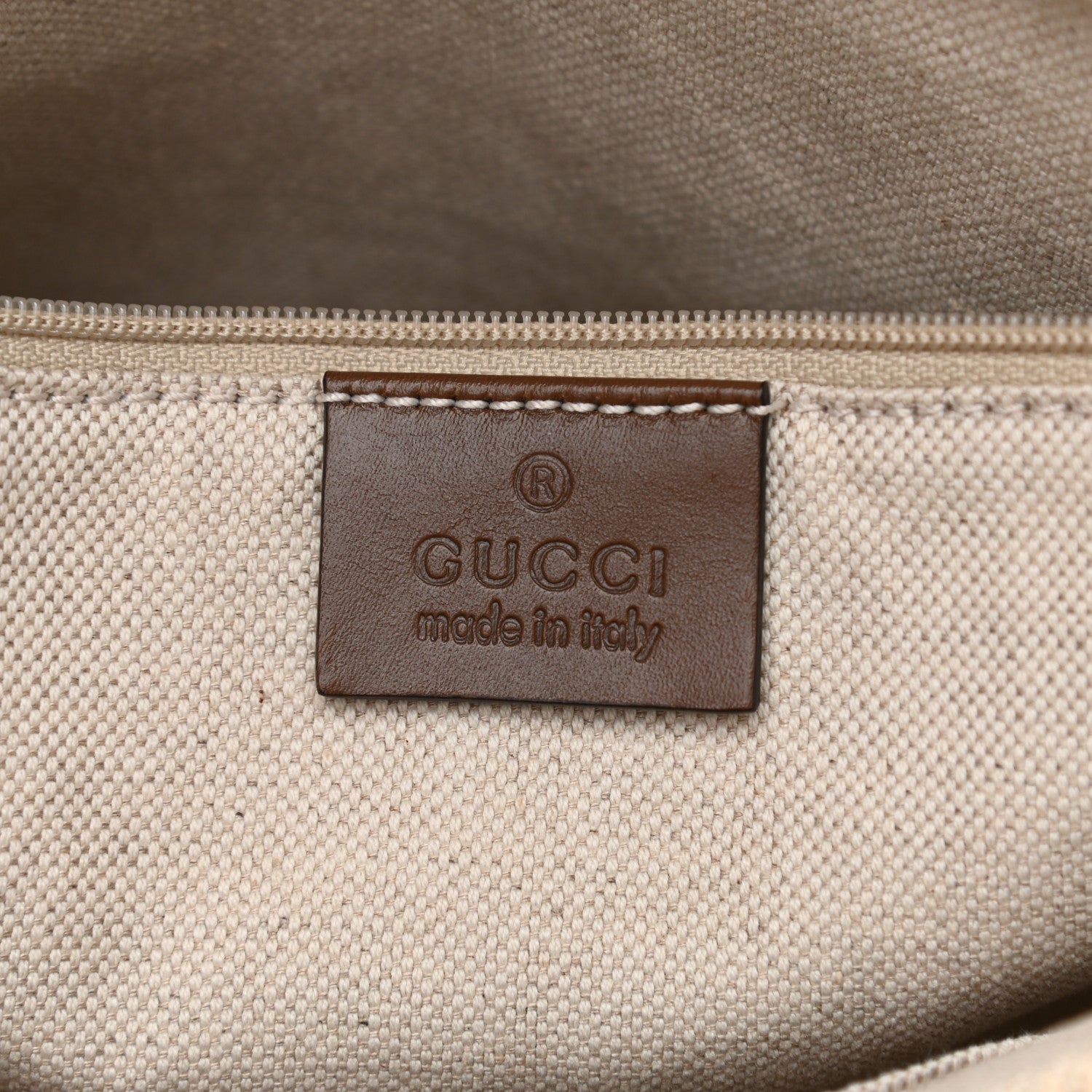 Gucci Monogram Medium Sukey Top Handle Bag Beige Brown 5 of 8