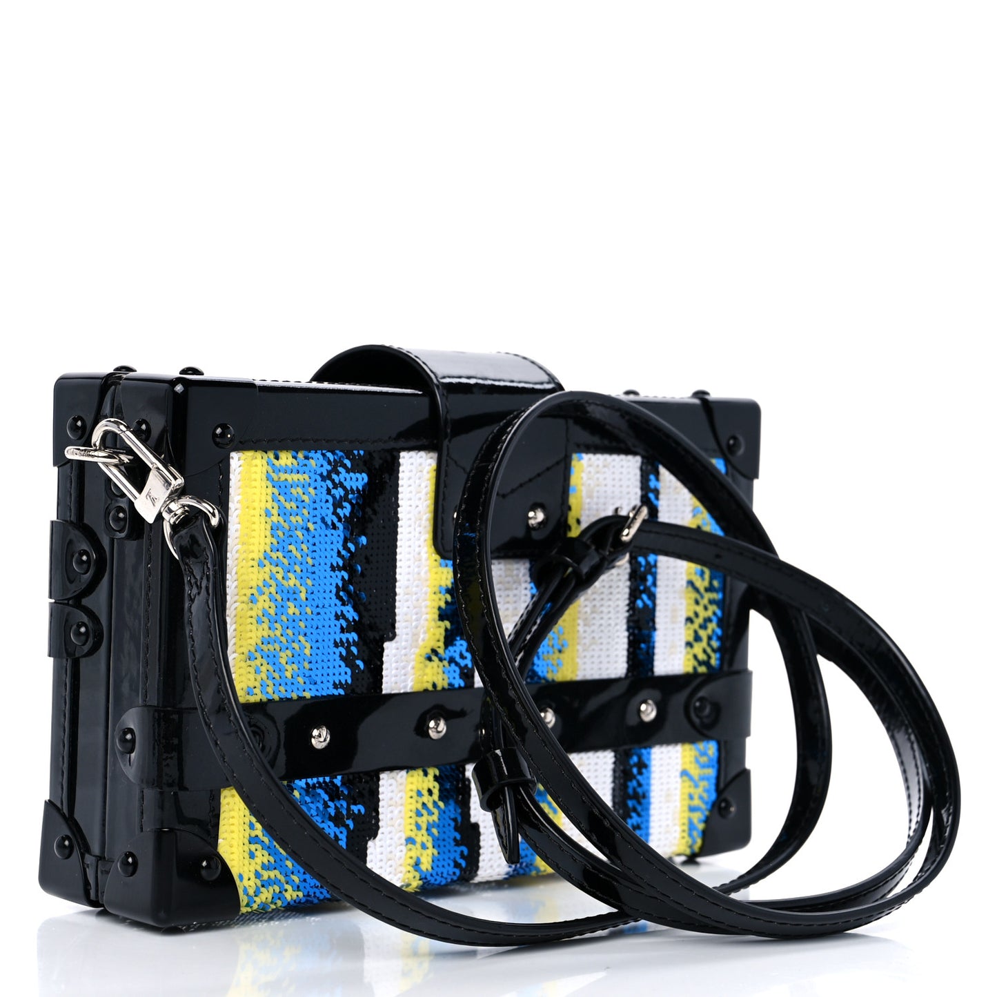 Sequins Vernis Petite Malle Black