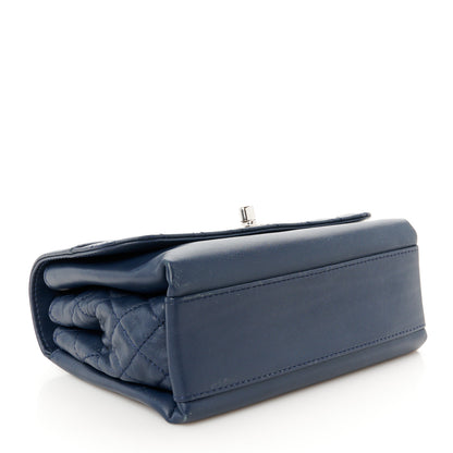 Chanel Calfskin Mini Tramezzo Flap Navy 4 of 11