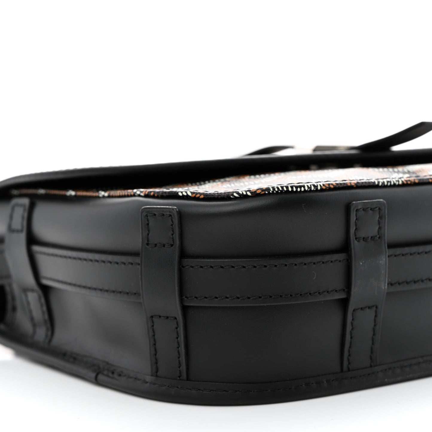 Goyardine Belvedere II PM Messenger Bag Black