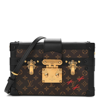 Louis Vuitton Monogram Petite Malle Black 1 of 10