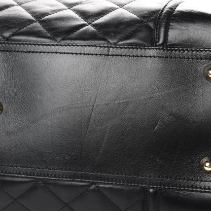 Burberry Calfskin Quilted XL Manor Tote Black 11 of 15