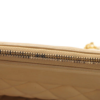 Chanel Lambskin Quilted Shoulder Bag Beige 11 of 11