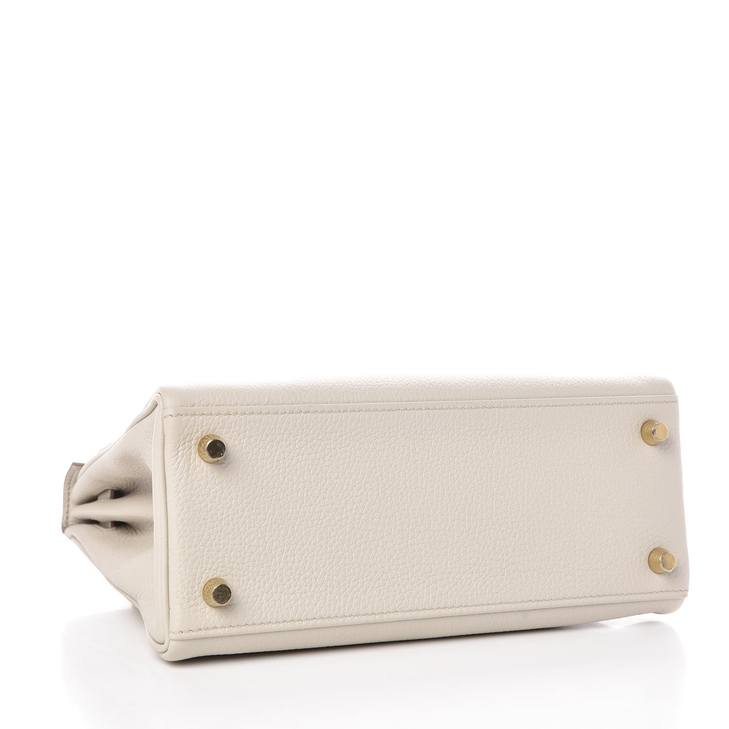 Hermes Togo Kelly Retourne 25 Craie 5 of 55