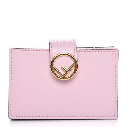 Fendi Vitello Cruise F is Fendi Gusseted Card Holder Peonia 1 of 10