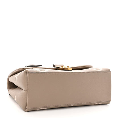Louis Vuitton Empreinte Monogram Giant Madeleine MM Dove Grey Beige 4 of 10