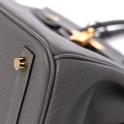Hermes Togo BIRKIN 30 Gris Meyer 9 of 12