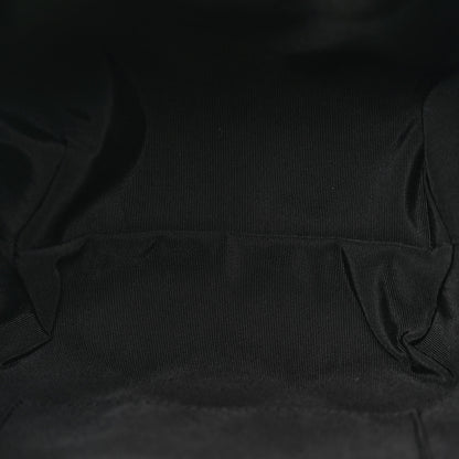 Chanel Lambskin Quilted Large CC Drawstring Bag Black 5 of 12
