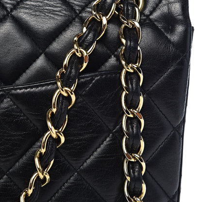 Chanel Lambskin Quilted Maxi Single Flap Black 18 of 19