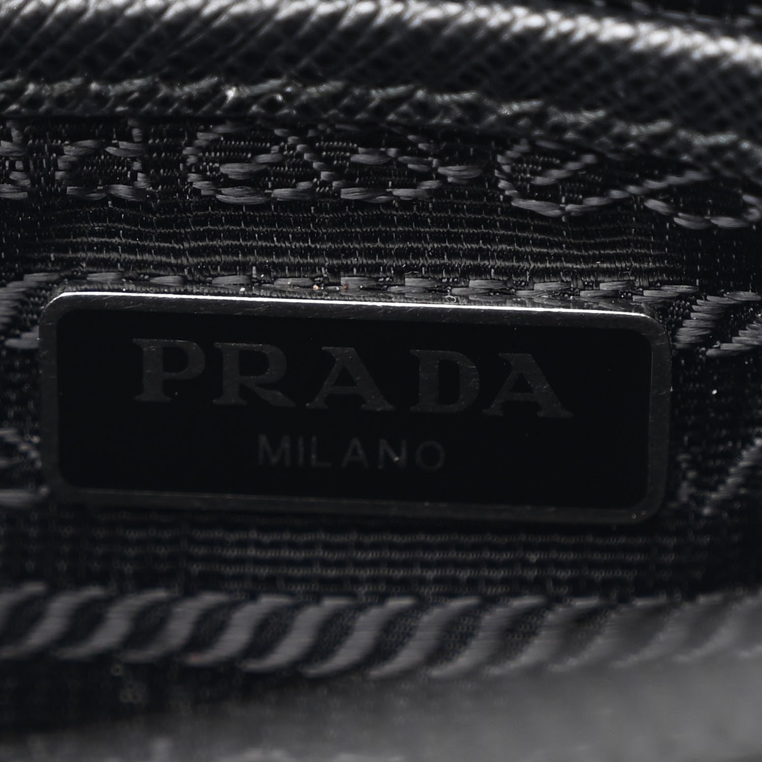 Prada Tessuto Nylon Saffiano Re-Edition 2005 Camera Shoulder Bag Black 6 of 11