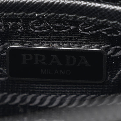 Prada Tessuto Nylon Saffiano Re-Edition 2005 Camera Shoulder Bag Black 6 of 11